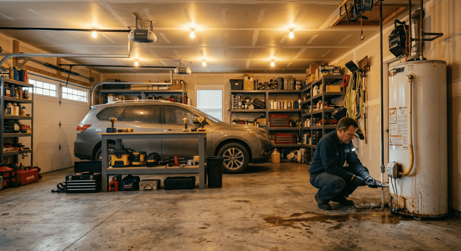 Bulwark Plumbing technician on a DFW plumbing call